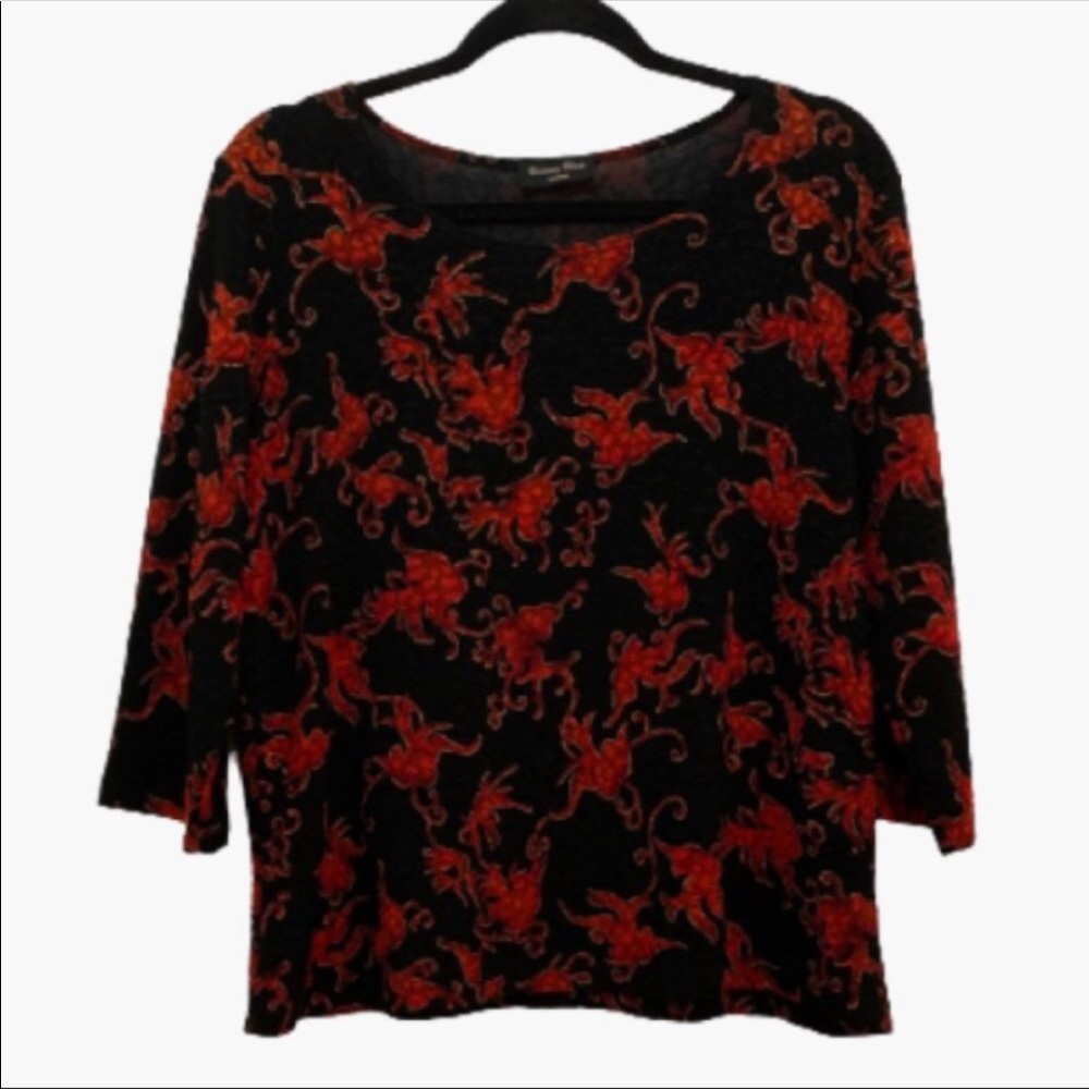 Brittany Black Blouse5/25💕